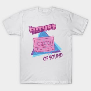 Cassettes - The Future of Sound | 1980s 1990s T-Shirt